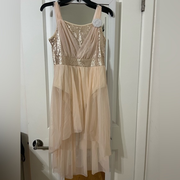 - Sequins rhinestones dress